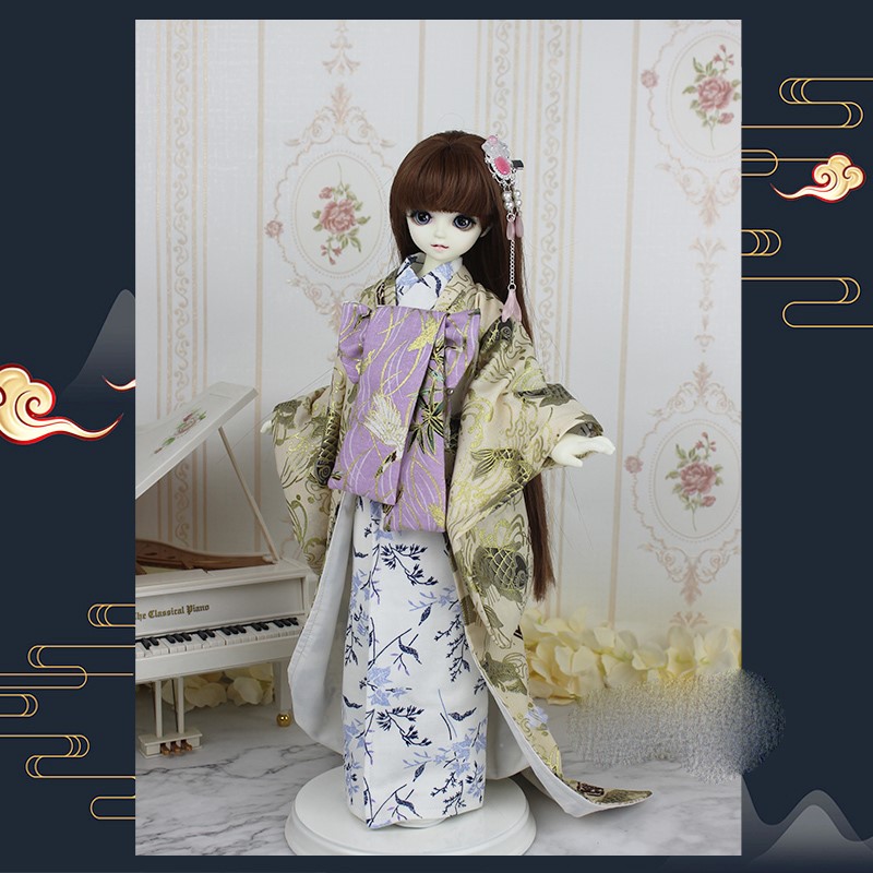 Japanese Lifestyle Clothing - 浴衣-日本の着物浴衣人形服、クリエイティブアクセサリー、新しい2020、lf954