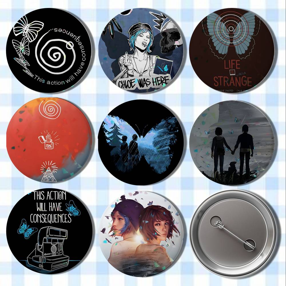 Japan Lifestyle - ライフ・イズ・ストレンジ ゲームバッジ ボタン ラウンド クリエイティブ ピン