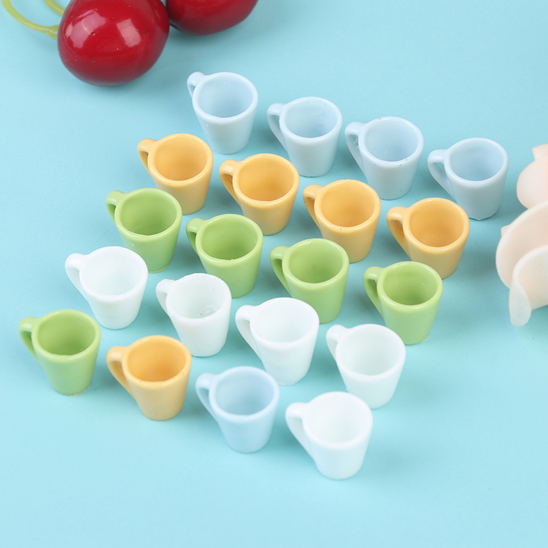 ドールハウスミニチュアレジンカップ,4ピース/セット1:12 - Japanese For Lifestyle のレビューと価格