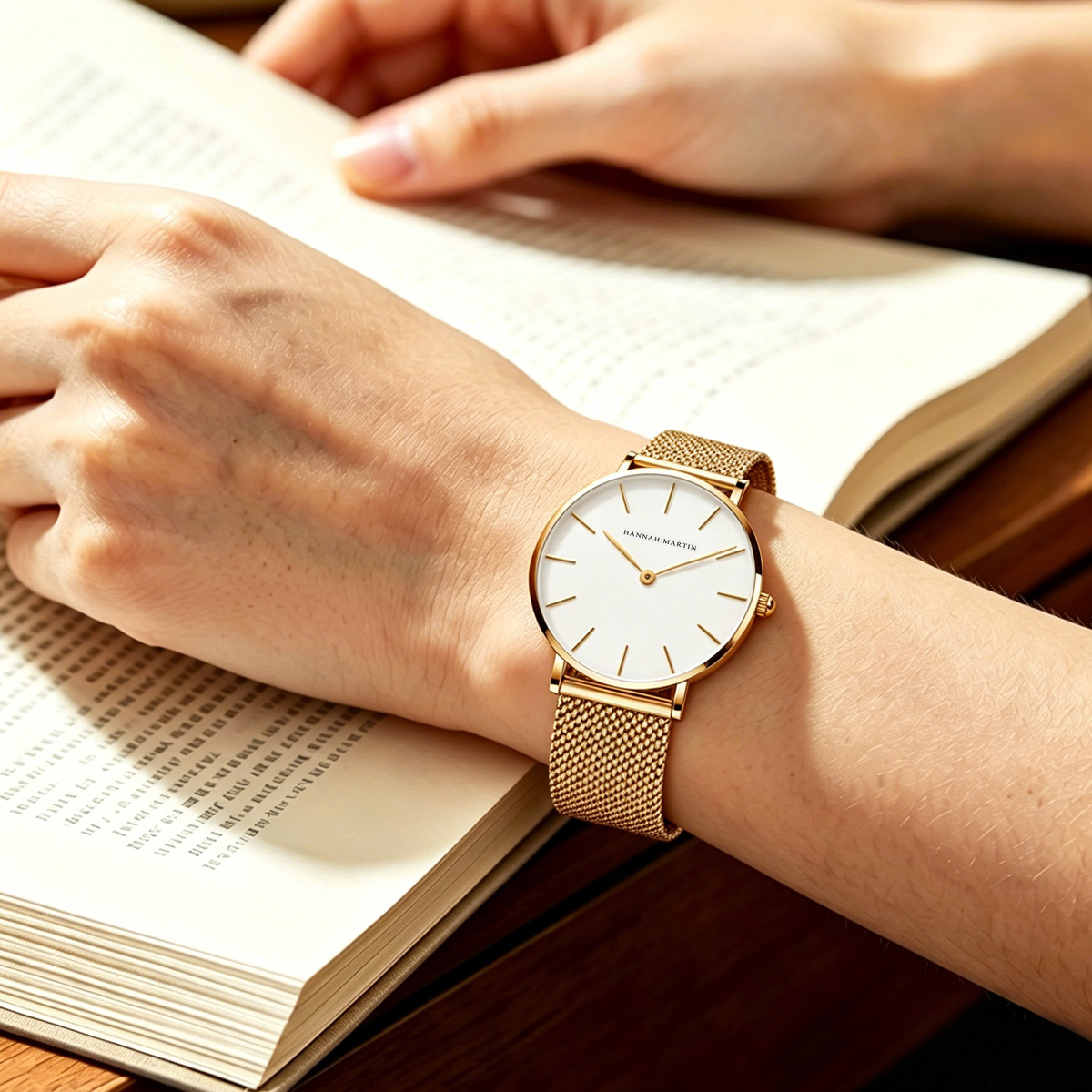ハンナマーティンブランド腕時計 米国内発送 高品質日本製ムー - Japanese Minimalist Lifestyle のレビューと価格