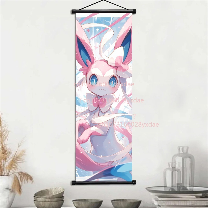 日本のアニメスクロール絵画ポケモンシルベオンポスター漫画キャ - Japan Lifestyle のレビューと価格